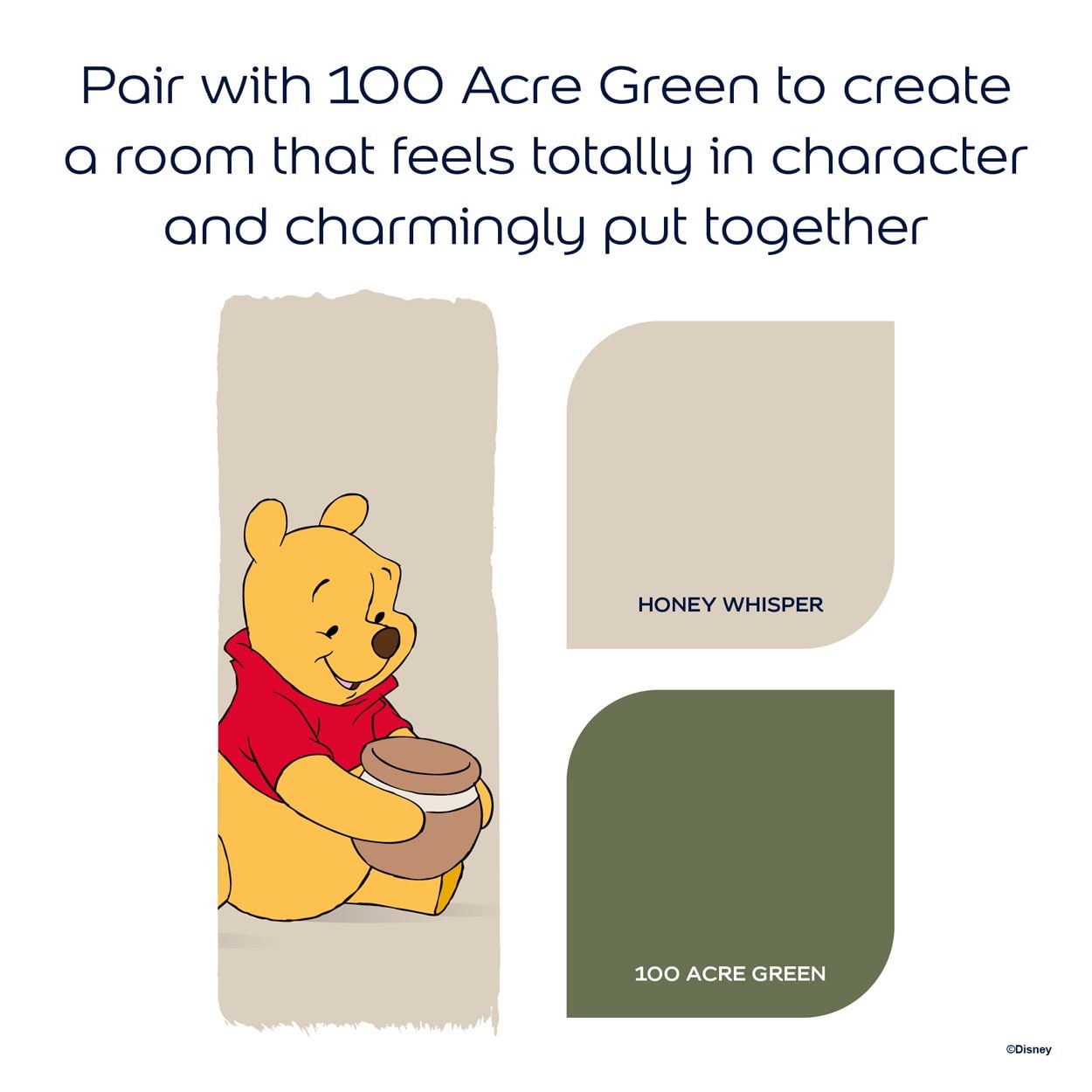 Dulux Easycare Washable & Tough Disney Winnie the Pooh Honey Whisper  2.5L