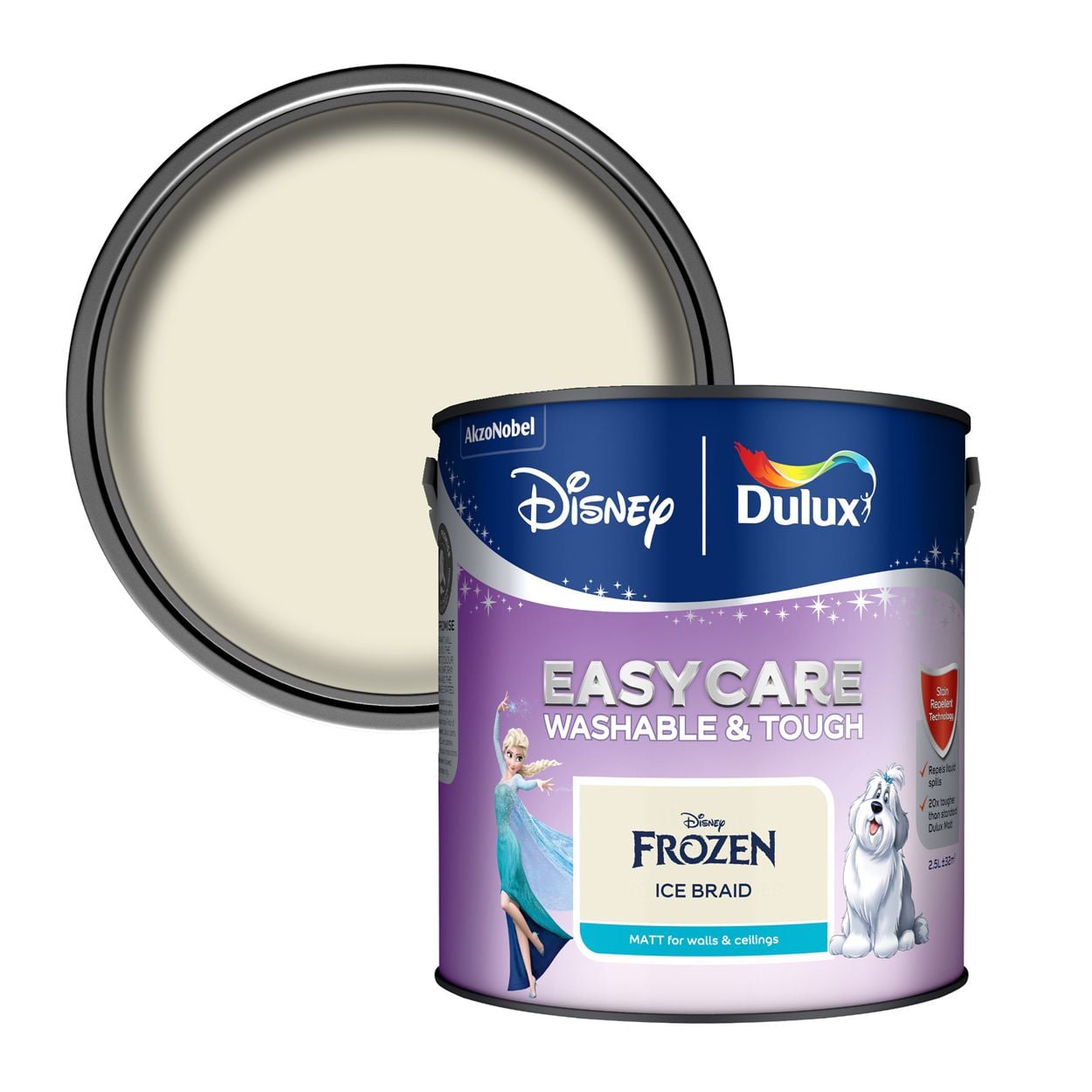 Dulux Easycare Washable & Tough Disney Frozen Ice Braid 2.5L