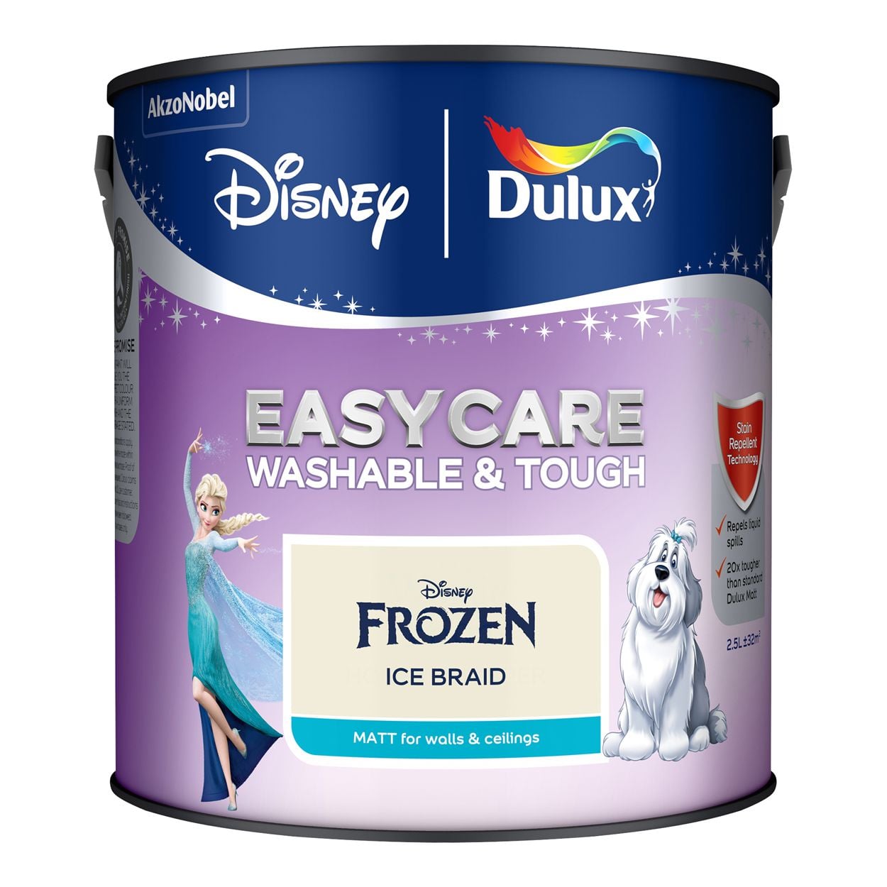 Dulux Easycare Washable & Tough Disney Frozen Ice Braid 2.5L