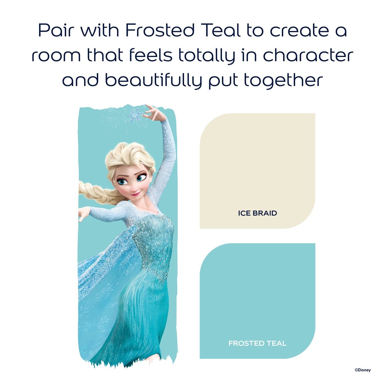 Dulux Easycare Washable & Tough Disney Frozen Ice Braid 2.5L