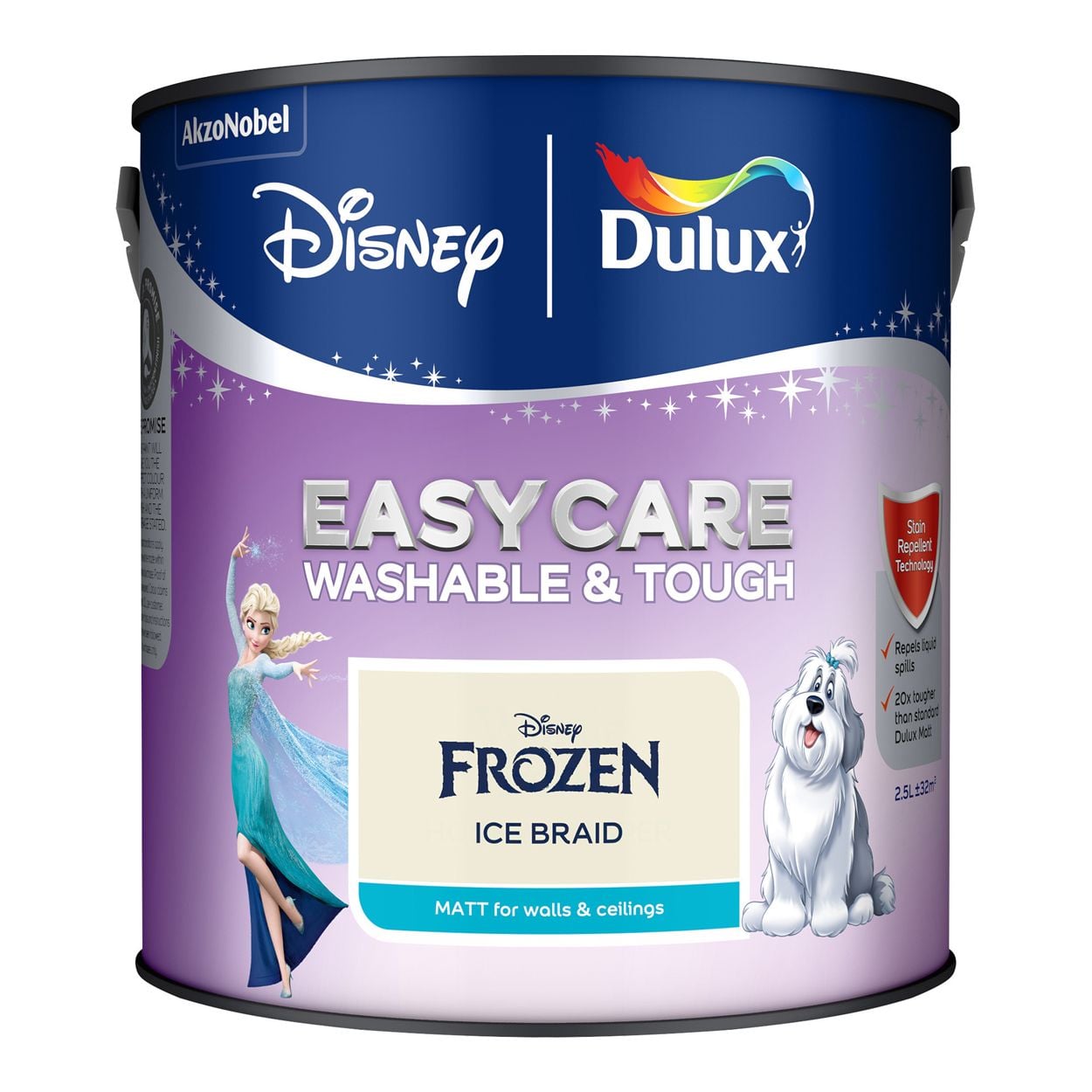 Dulux Easycare Washable & Tough Disney Frozen Ice Braid 2.5L