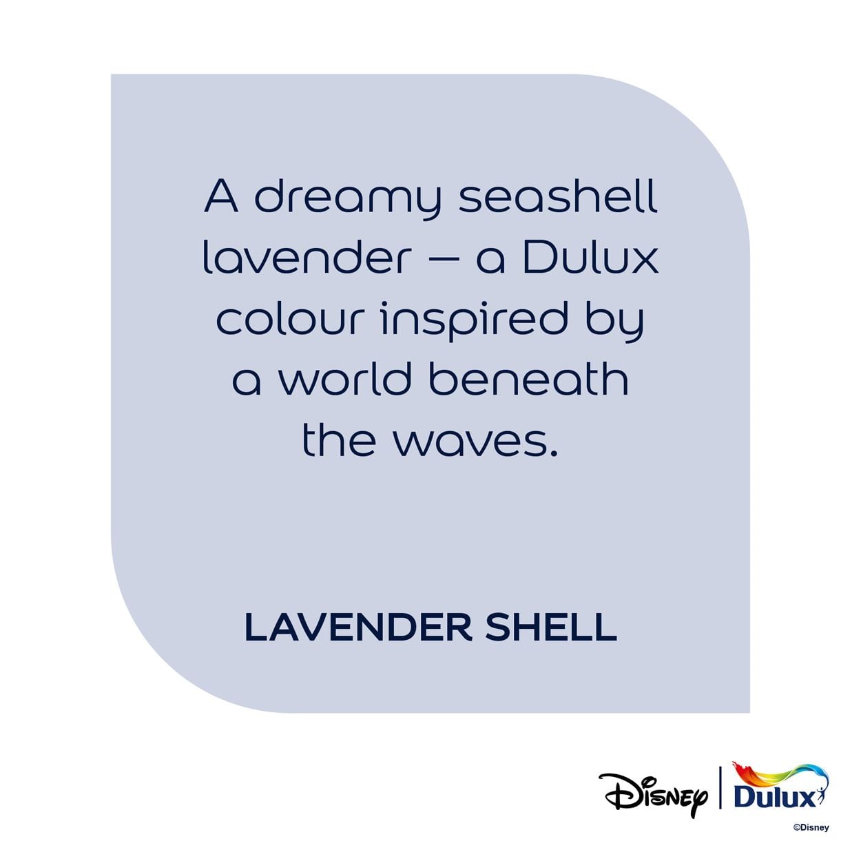 Dulux Easycare Washable & Tough Disney The Little Mermaid Lavender Shell 2.5L