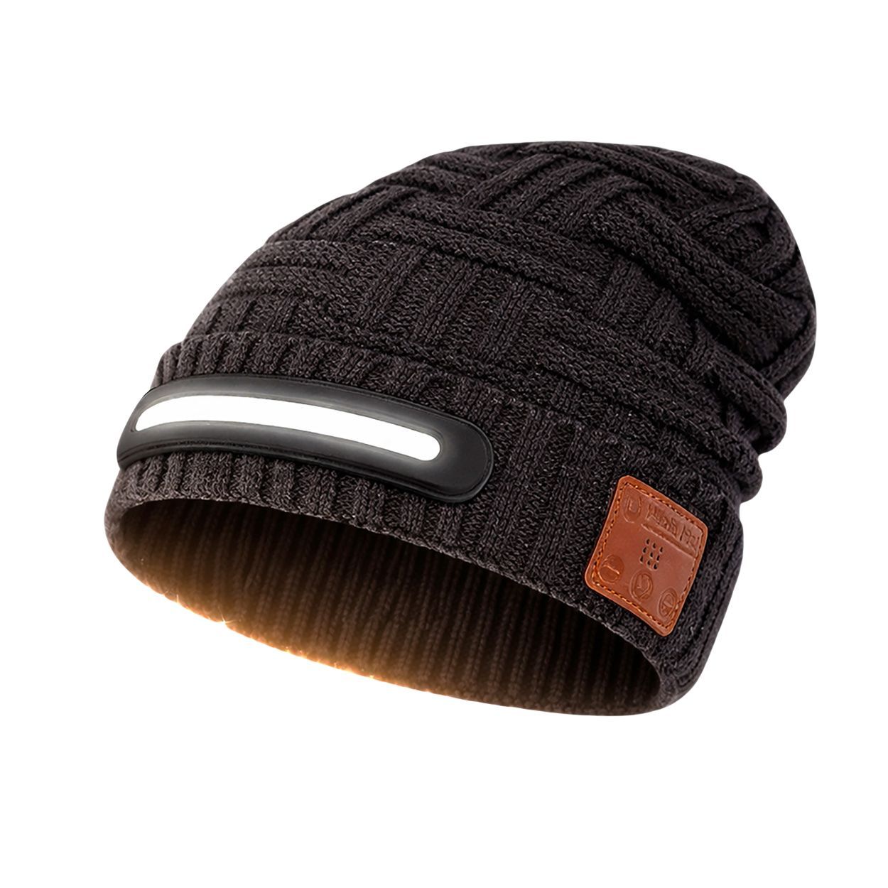 Ultralight LED Beanie Hat Dark Grey