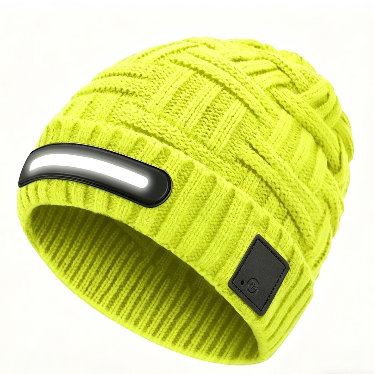 Ultralight LED Beanie Hat Illuminious Yellow