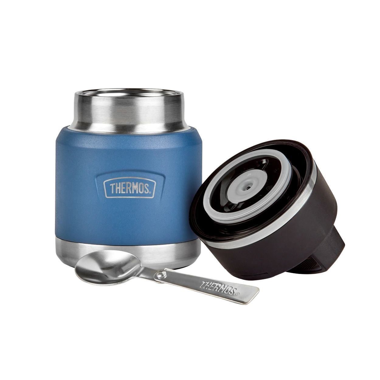 Thermos Icon 355ml Food Flask Solent Navy