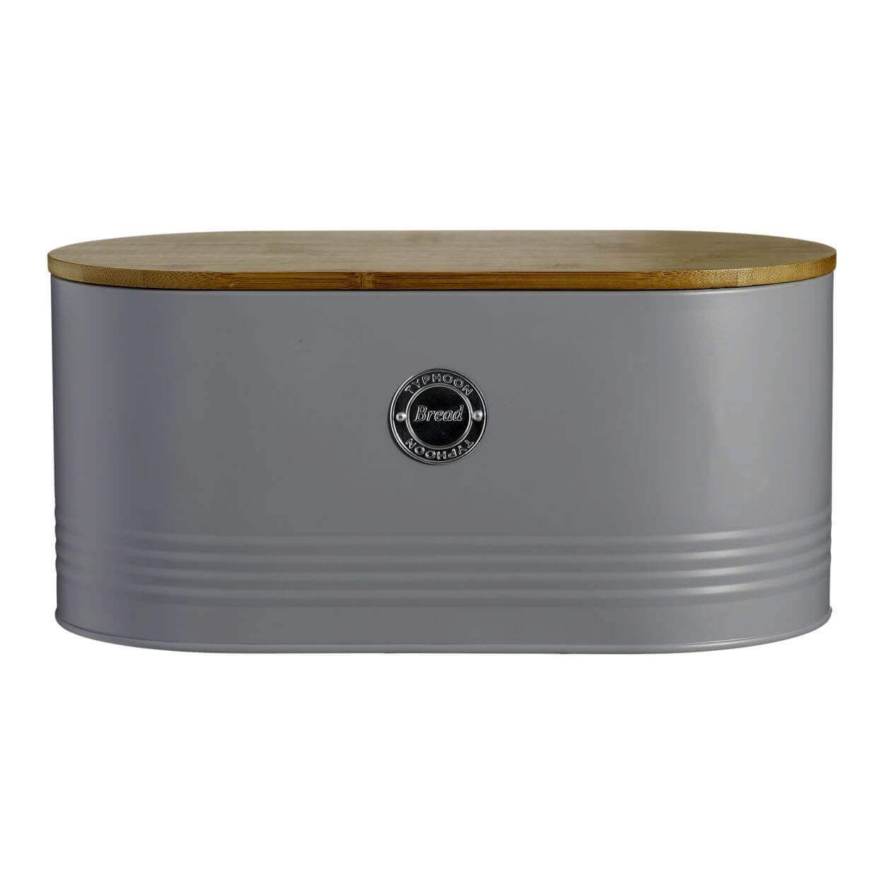 Typhoon Living Grey Bread Bin