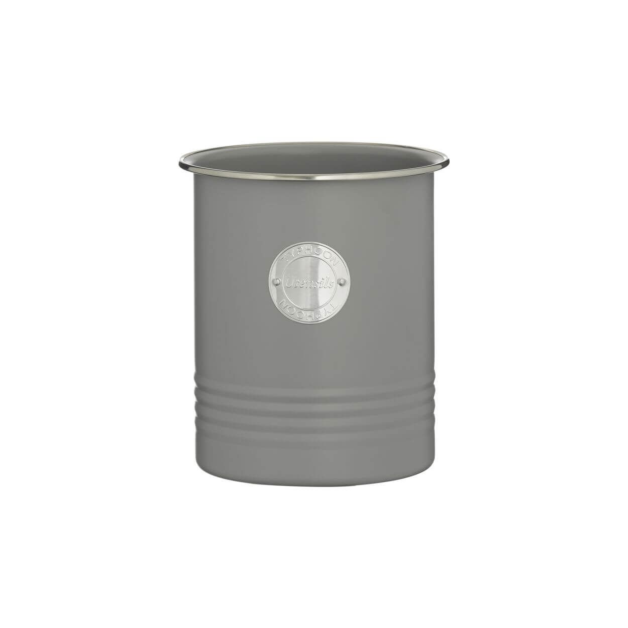 Typoon Living Grey Utensil Jar