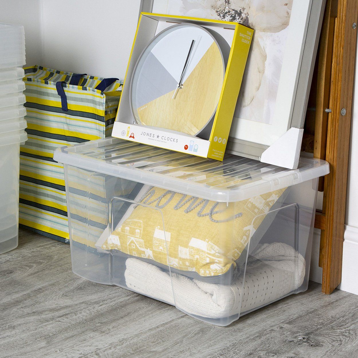 Crystal 60 Litre Crystal Box & Lid