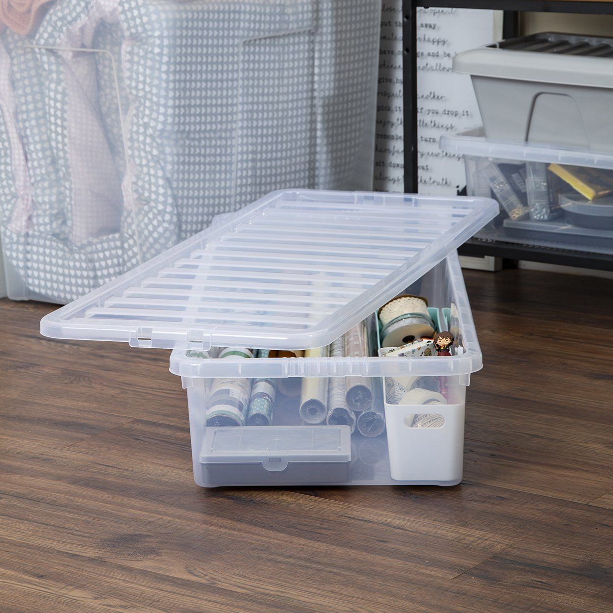 Wham 55 ltr Crystal Box & Lid