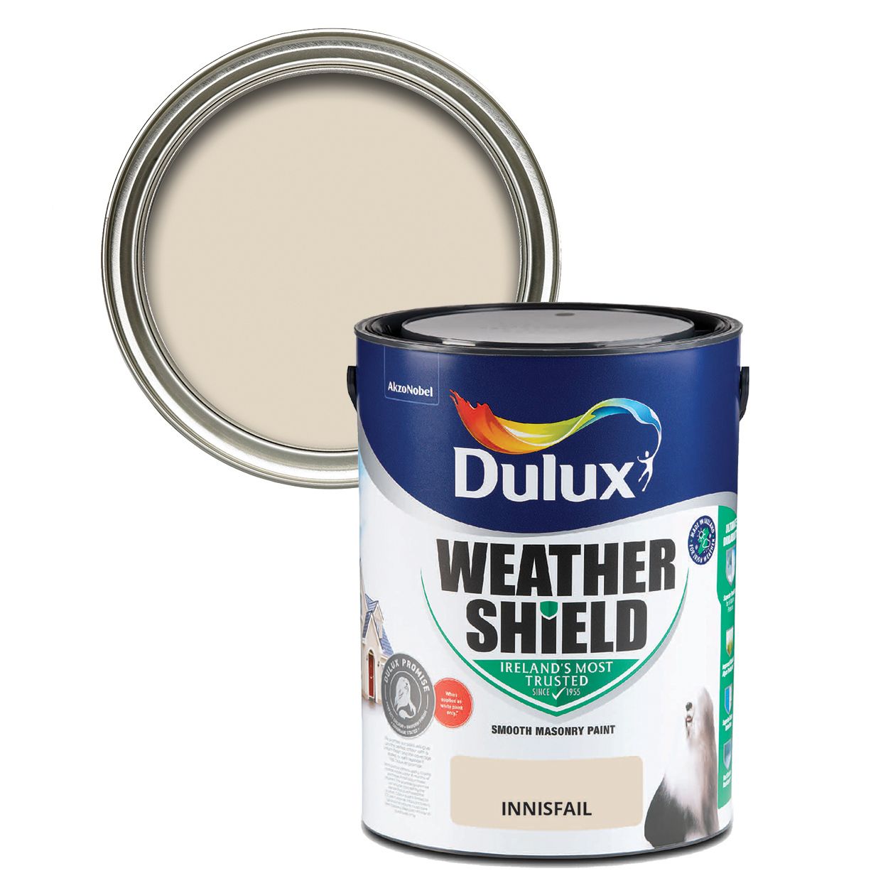 Dulux Weathershield Smooth Masonry Innisfail 5L