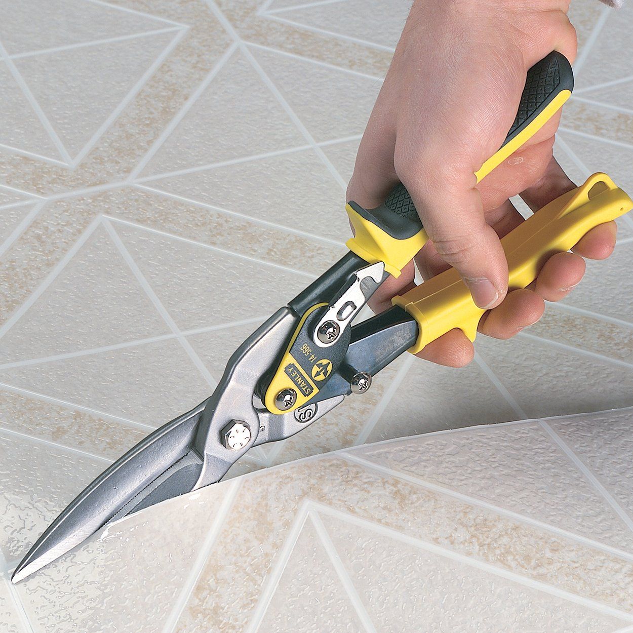 Stanley Fatmax Offset Aviation Snips - Straight Cut