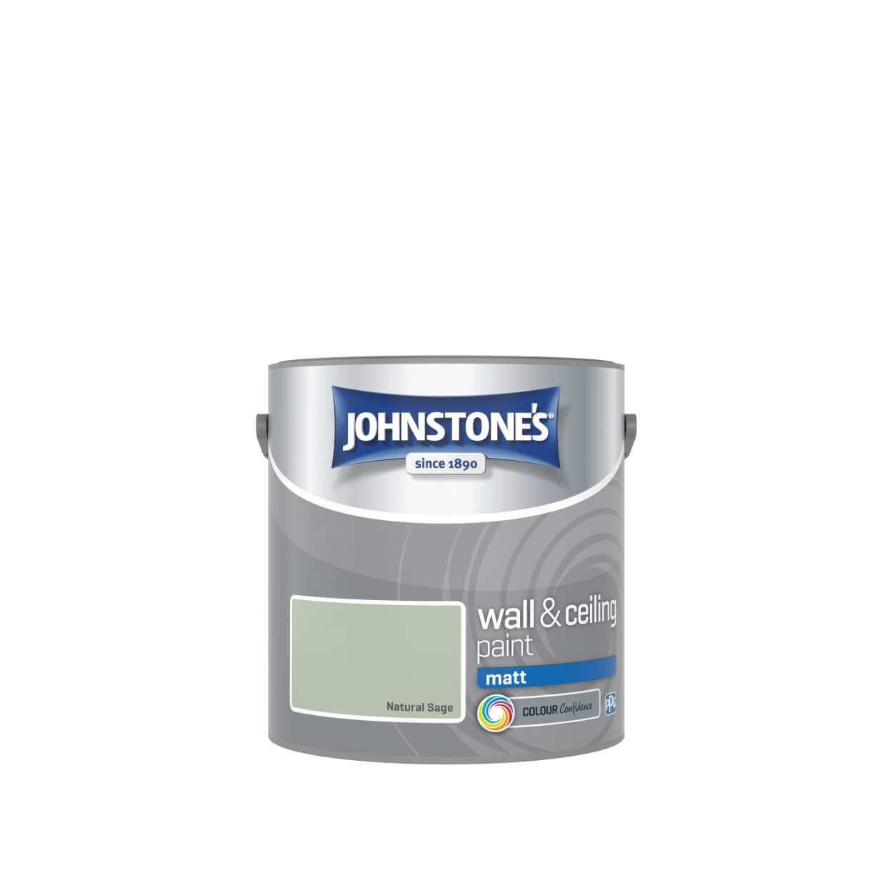 Johnstone's Vinyl Matt Natural Sage 2.5ltr