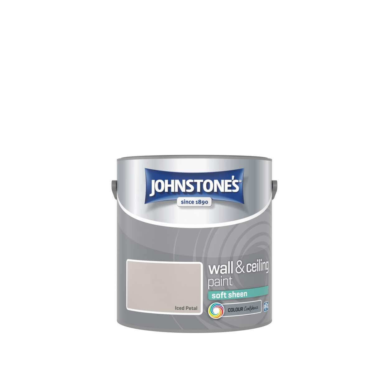 Johnstone's Vinyl Soft Sheen Iced Petal 2.5ltr