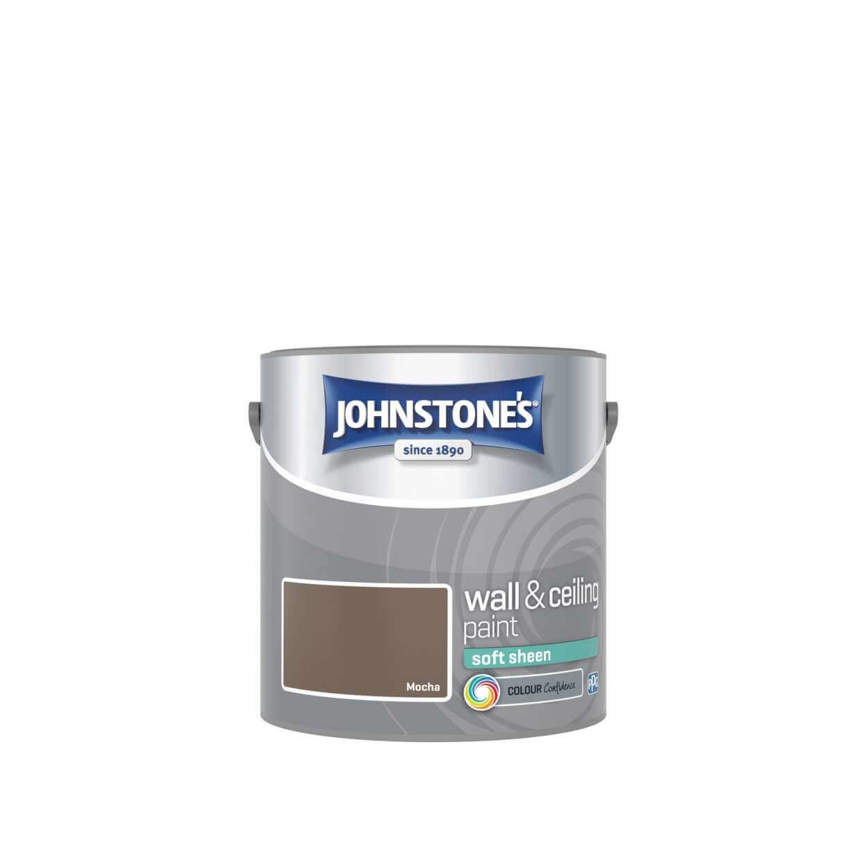Johnstone s Vinyl Soft Sheen Mocha 2 5ltr Woodie s Johnstone s Vinyl Soft Sheen Mocha 2 5ltr Woodie s