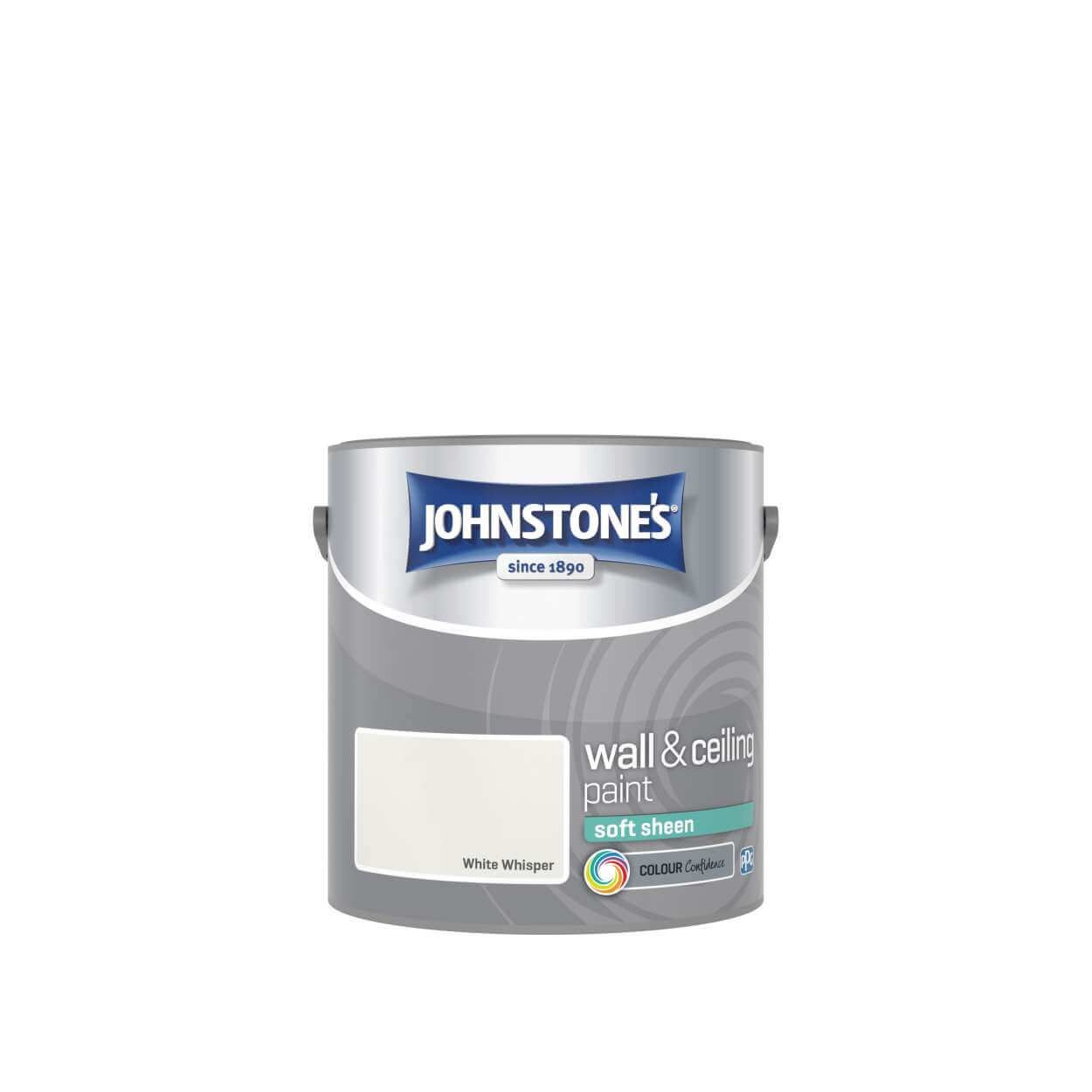 Johnstone's Vinyl Soft Sheen White Whisper 2.5ltr