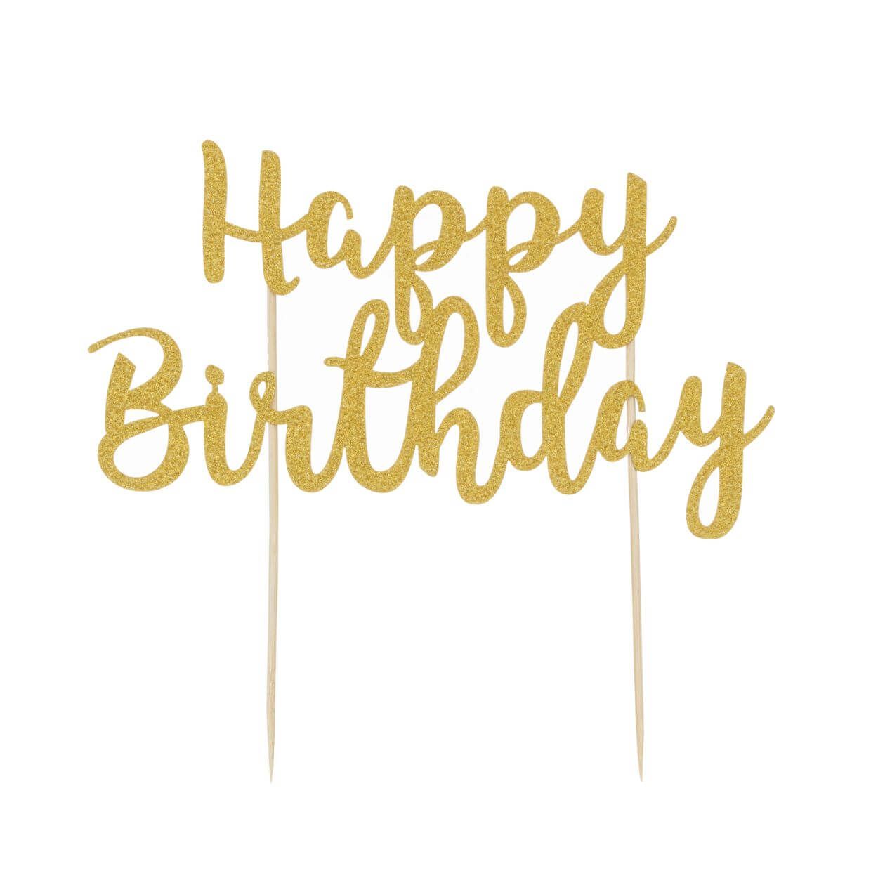 Happy Birthday Cake Topper