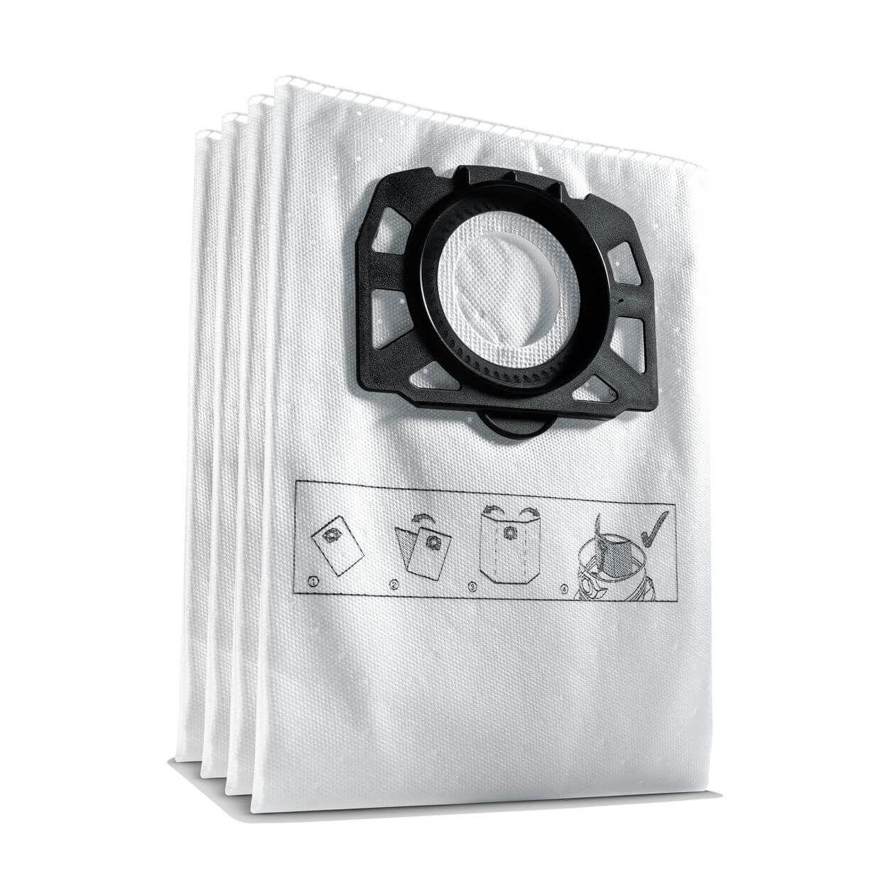 Karcher WD4 Fleece Filter Bags