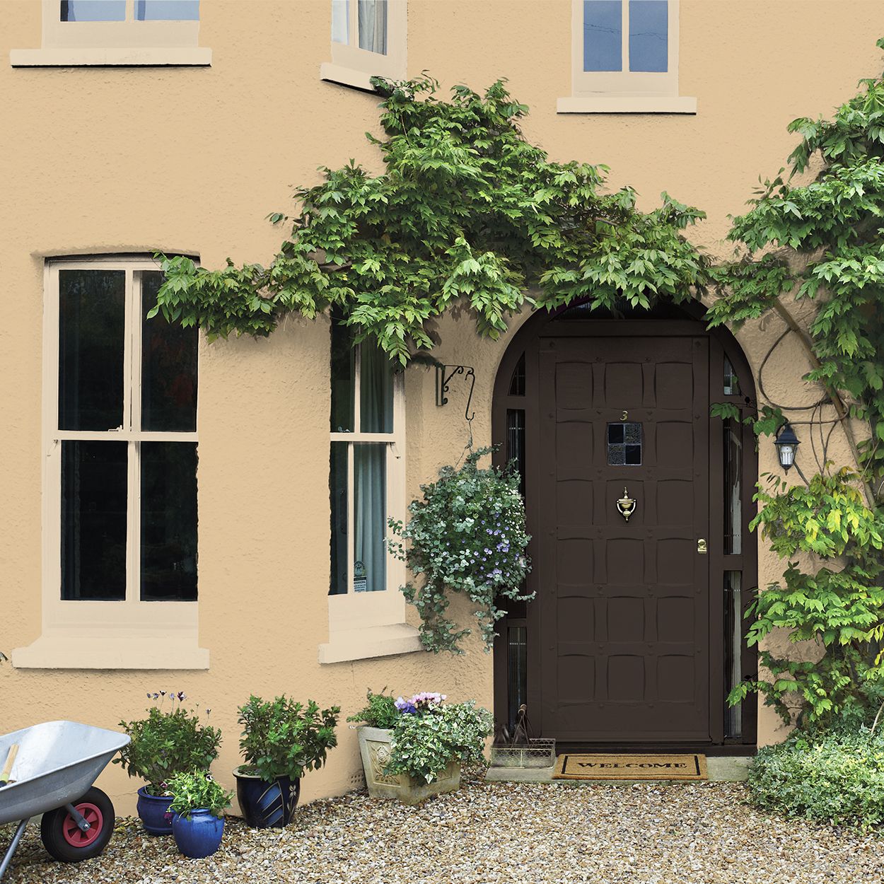Dulux Weathershield Smooth Masonry County Cream 10L