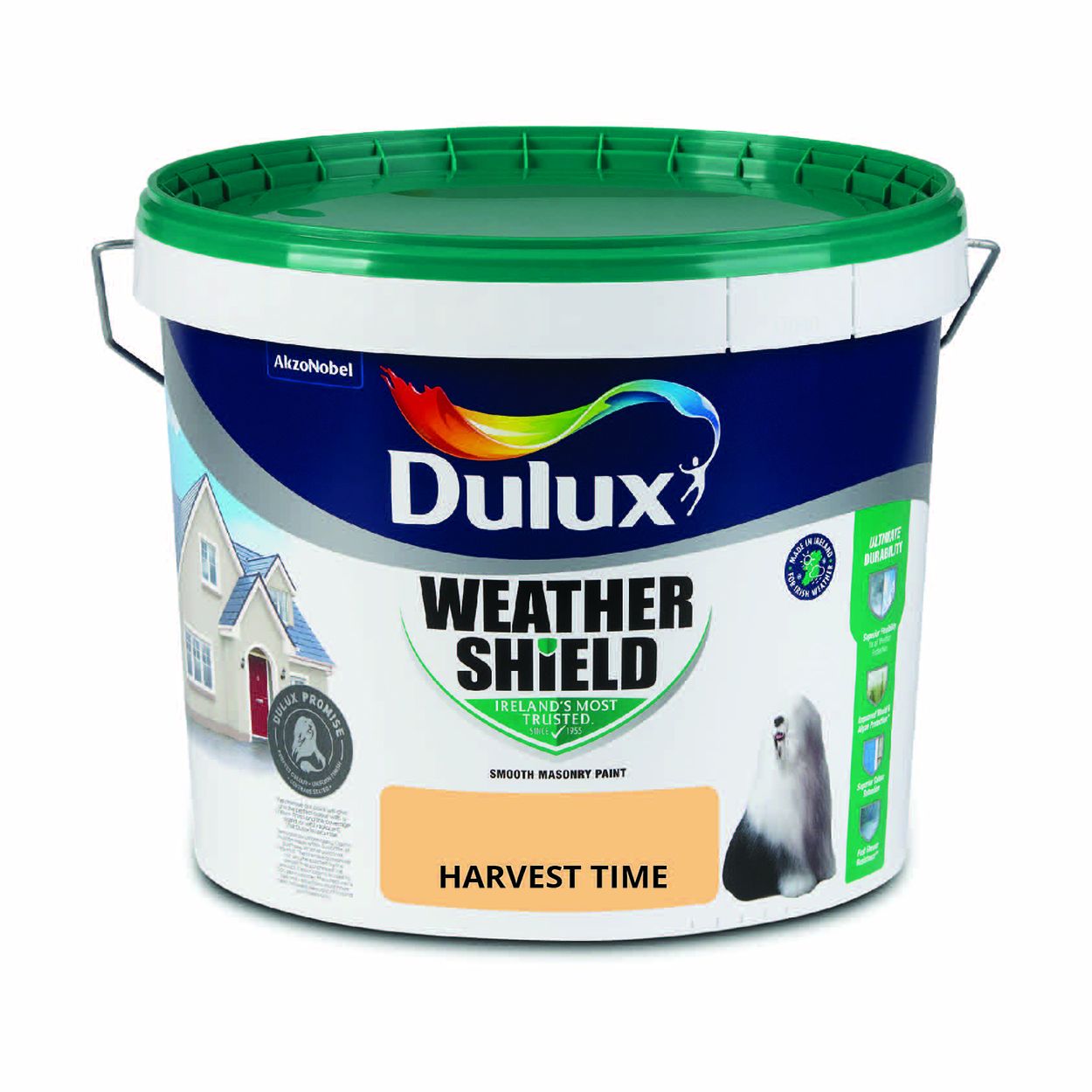 Dulux Weathershield Smooth Masonry Harvest Time 10L