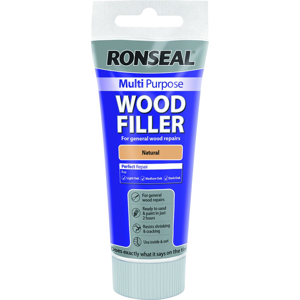 Ronseal 100g Multi Purpose Wood Filler Natural