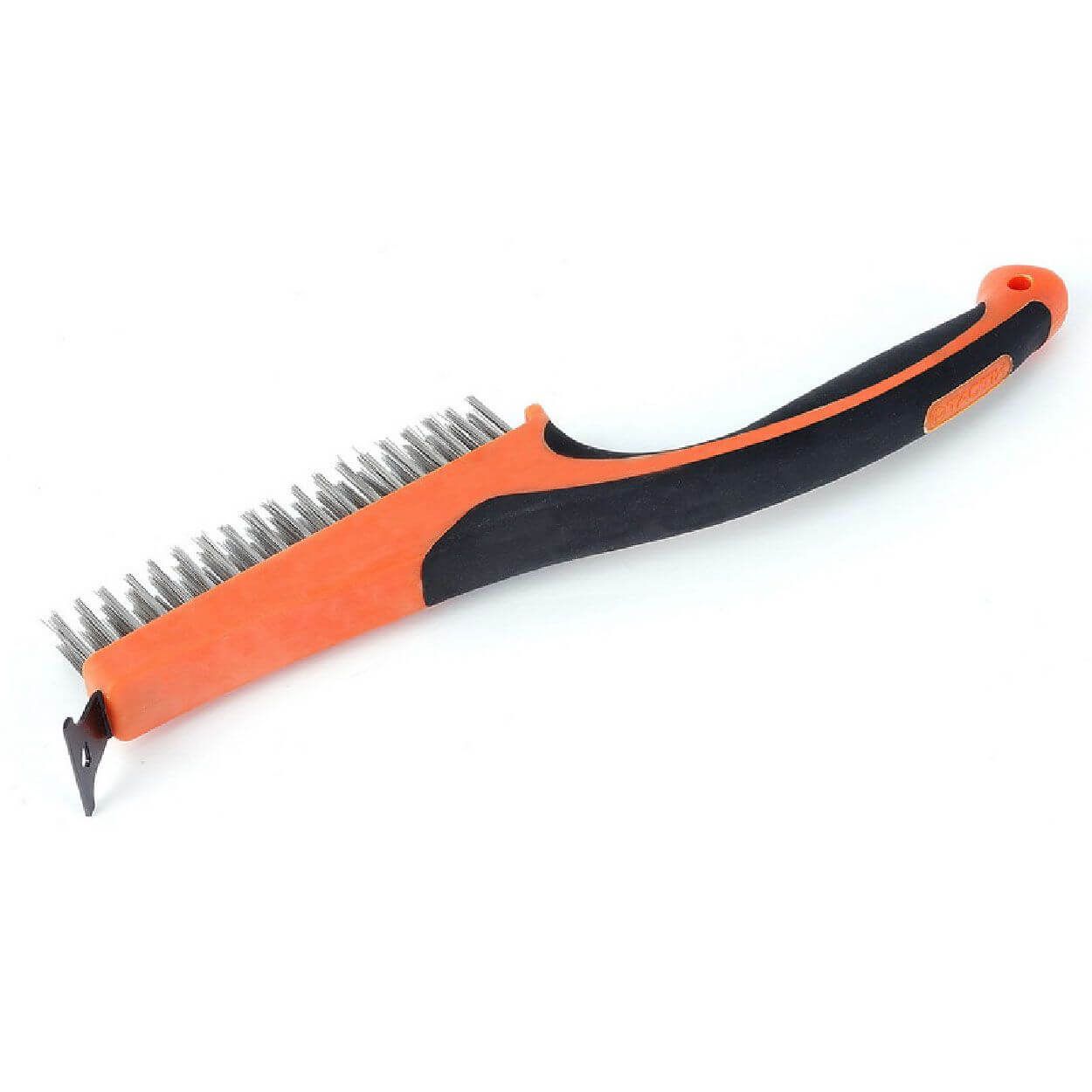 Tactix 340mm (13-1/2") Brush With Scraper