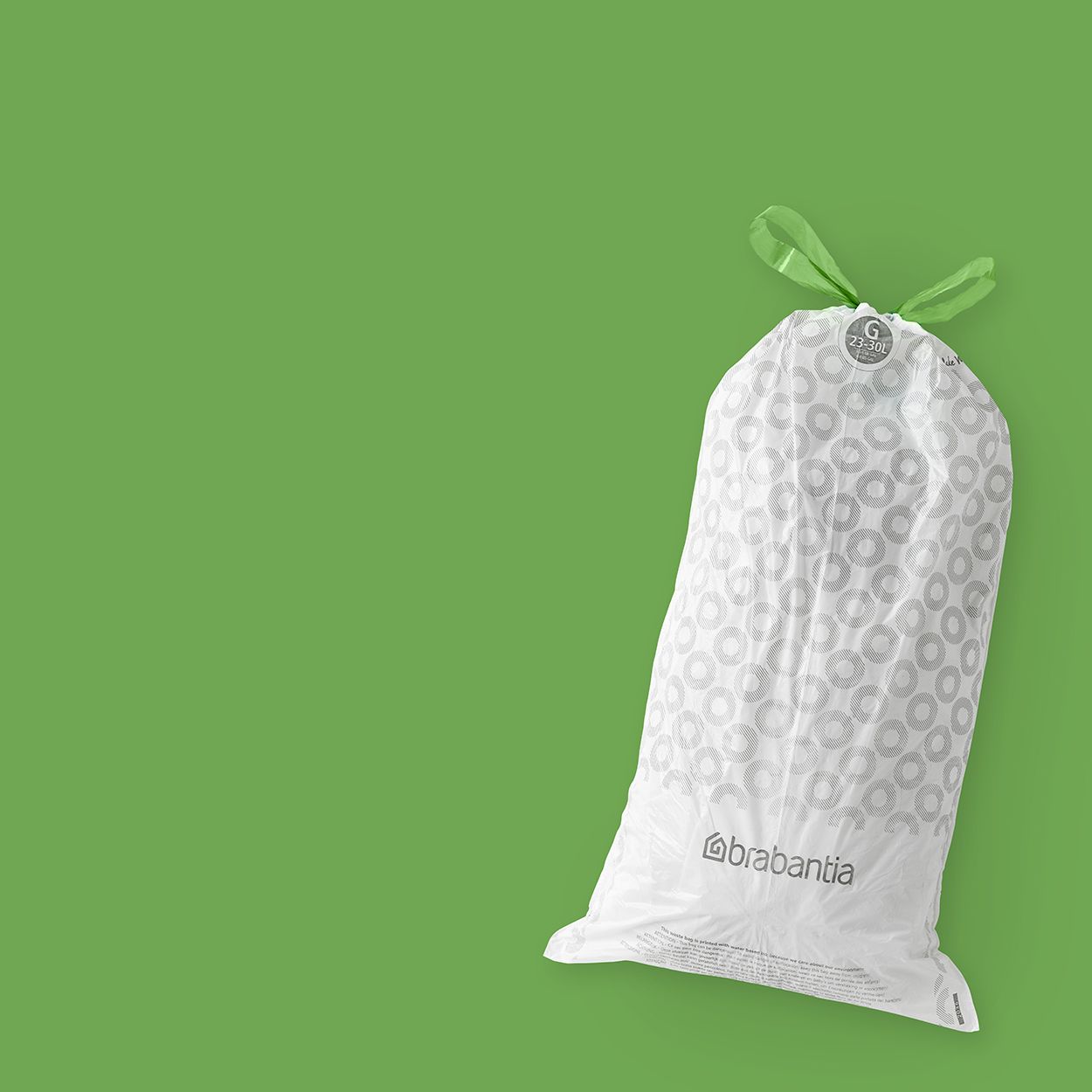 Brabantia PerfectFit Bin Liners, 30 Litres (G), Dispenser Pack - 40 bags