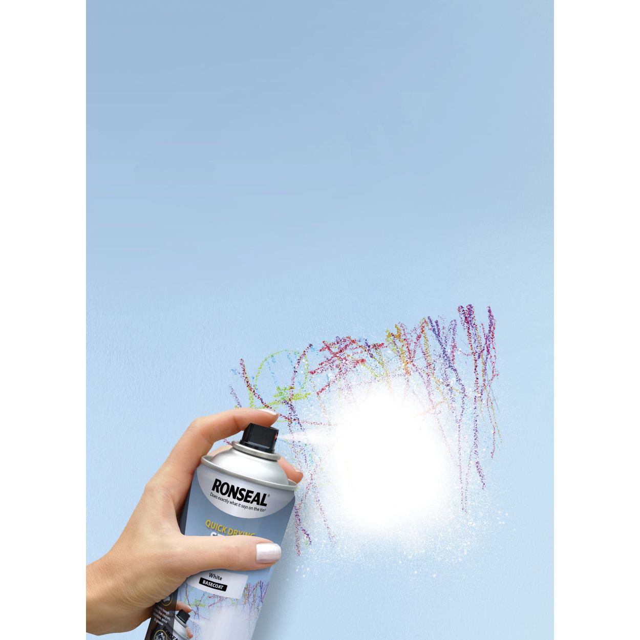 Ronseal 400ml Quick Drying Stain Block Aerosol