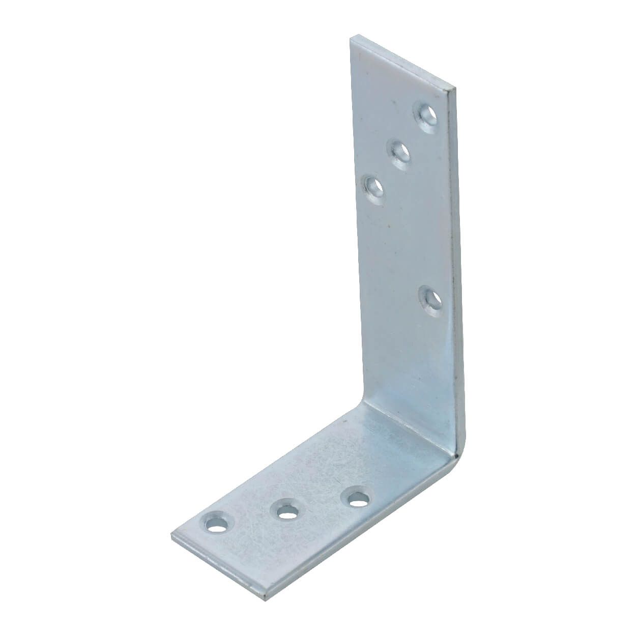 Construction Bracket 75X120X 35X4,0, Black Galvanized