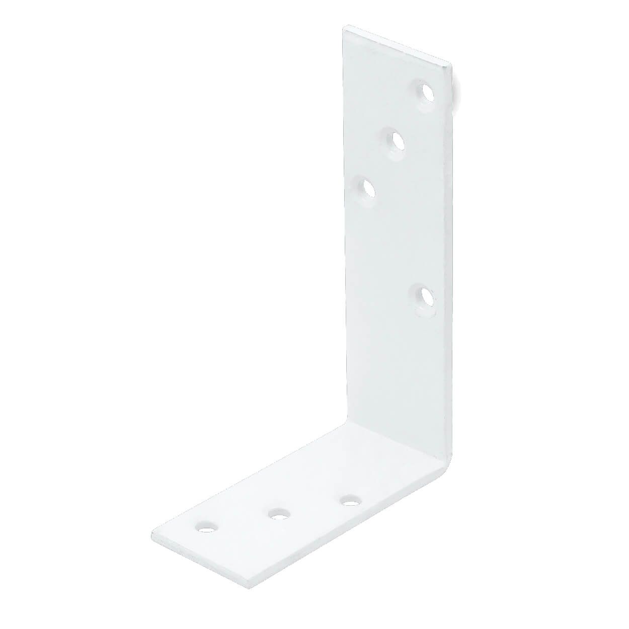 Construction Bracket 80X120X 30X4,0, Wh