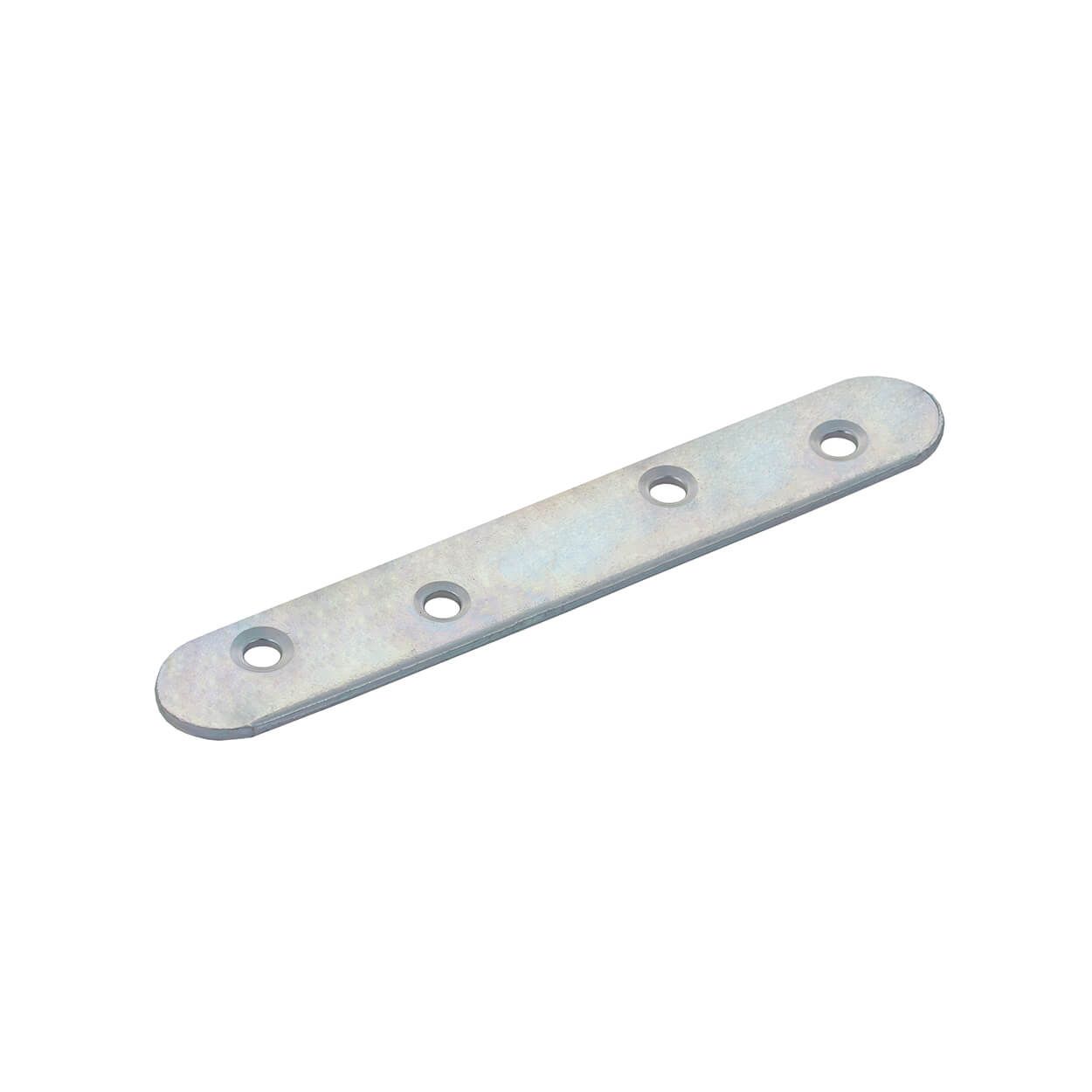Connecting Plate Round End Black Galvanized 155X 15