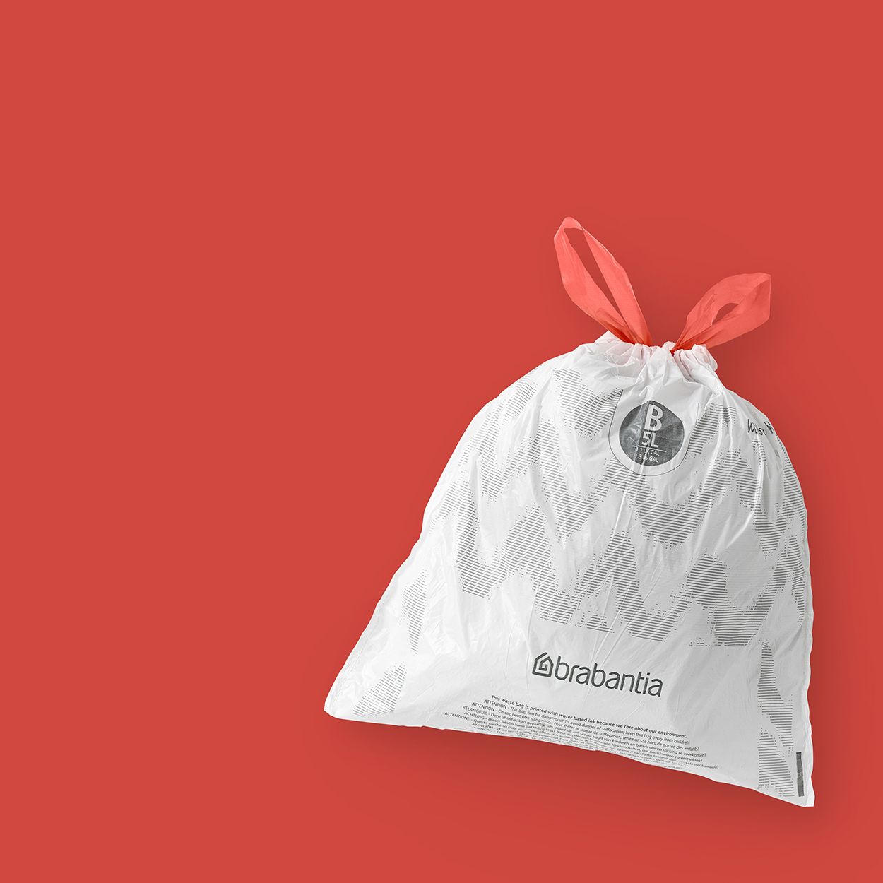 Brabantia PerfectFit Bin Liners (B), 5 Litre - 20 bags