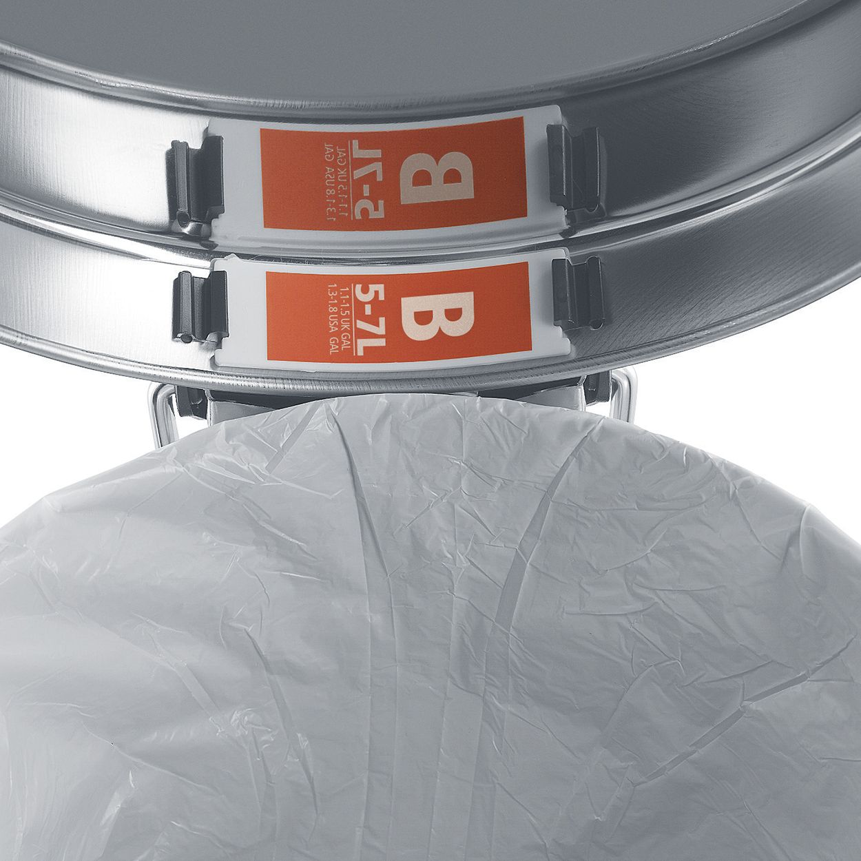 Brabantia PerfectFit Bin Liners (B), 5 Litre - 20 bags