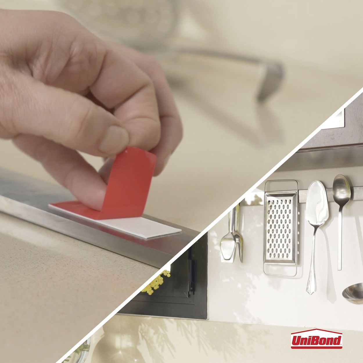 UniBond No More Nails Indoor & Outdoor Permanent Mounting Tape Strips