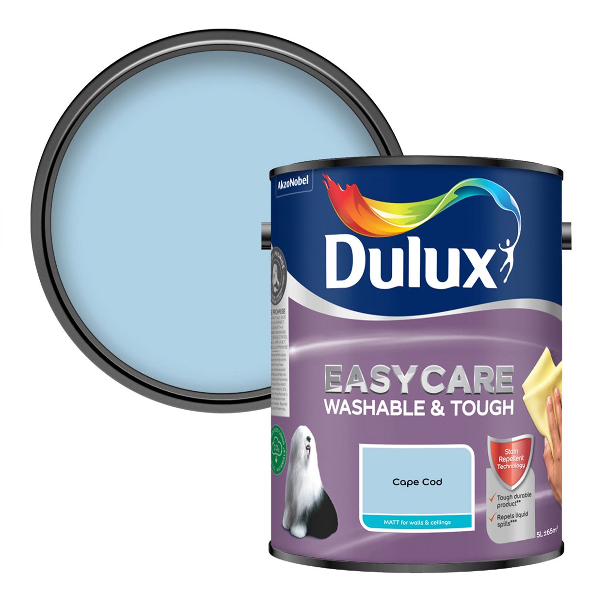 Dulux Easycare Washable & Tough Matt Cape Cod 5L