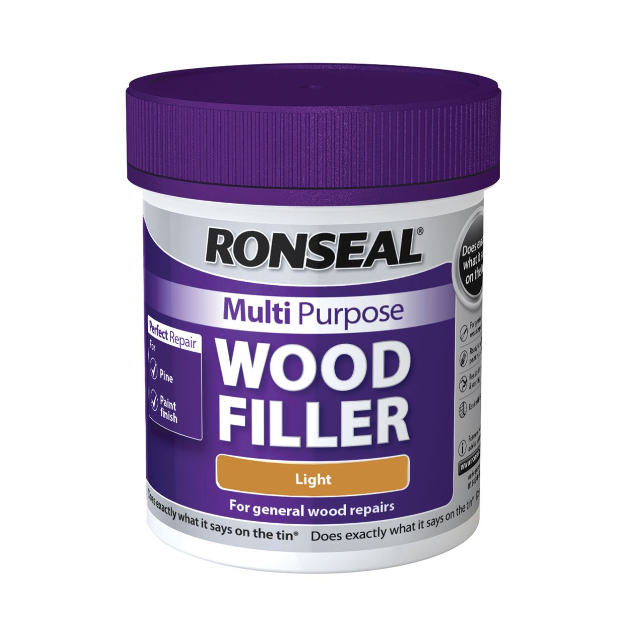 Ronseal 250g Multi Purpose Wood Filler Light