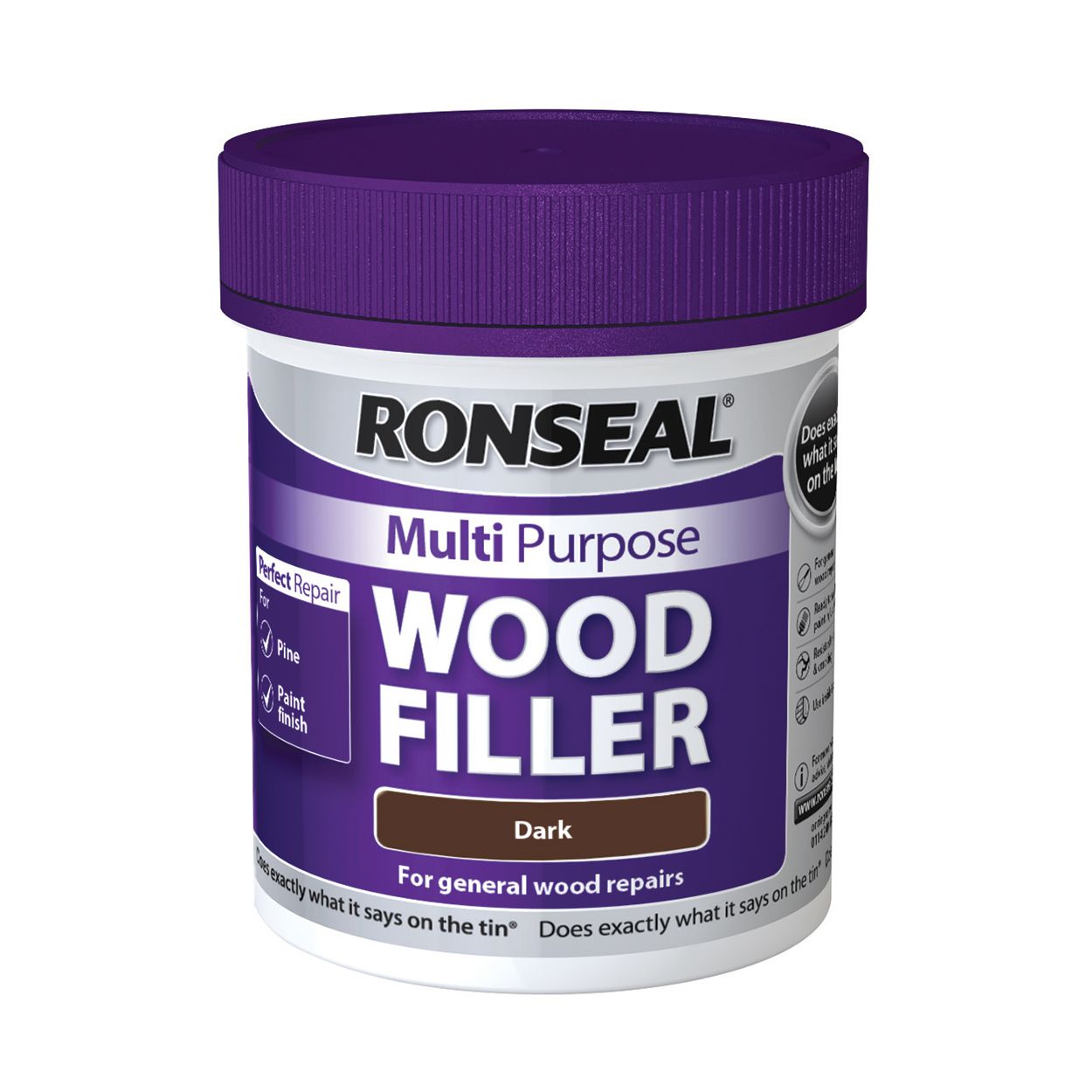 Ronseal 250g Multi Purpose Wood Filler Dark