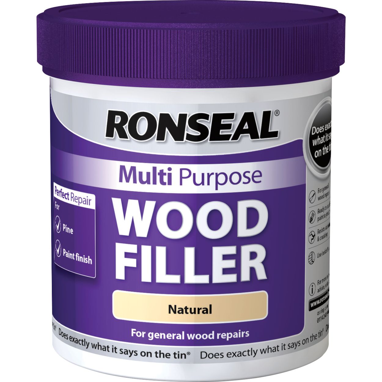 Ronseal 930g Multi Purpose Wood Filler Natural