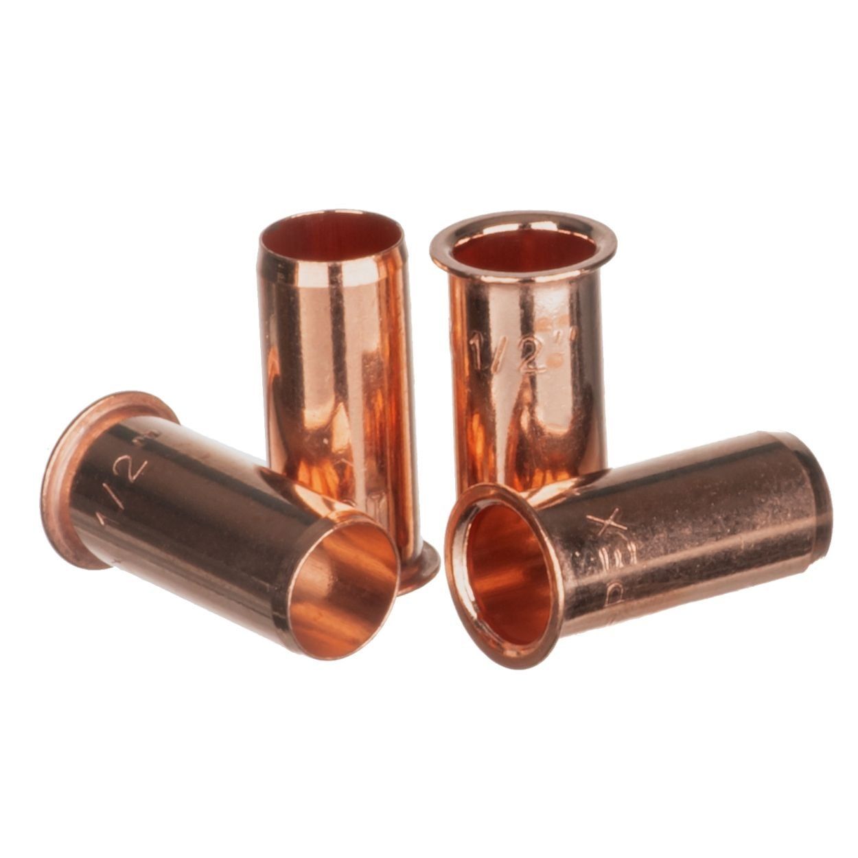 Compression Fittings - 1/2" Packet of 4 Copper Inserts