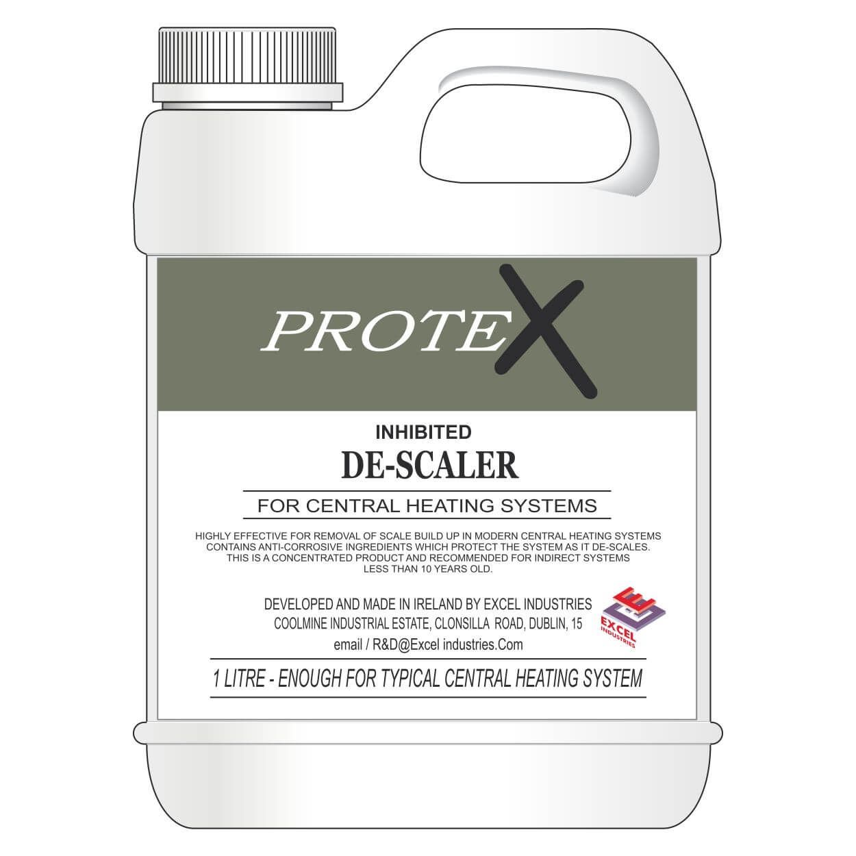 Central Heating Additives - 1 Litre Protex De-Scaler