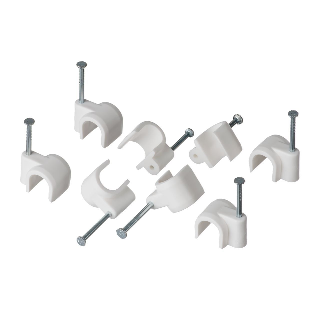 1/2"Nail Pipe Clips (8 Pack)