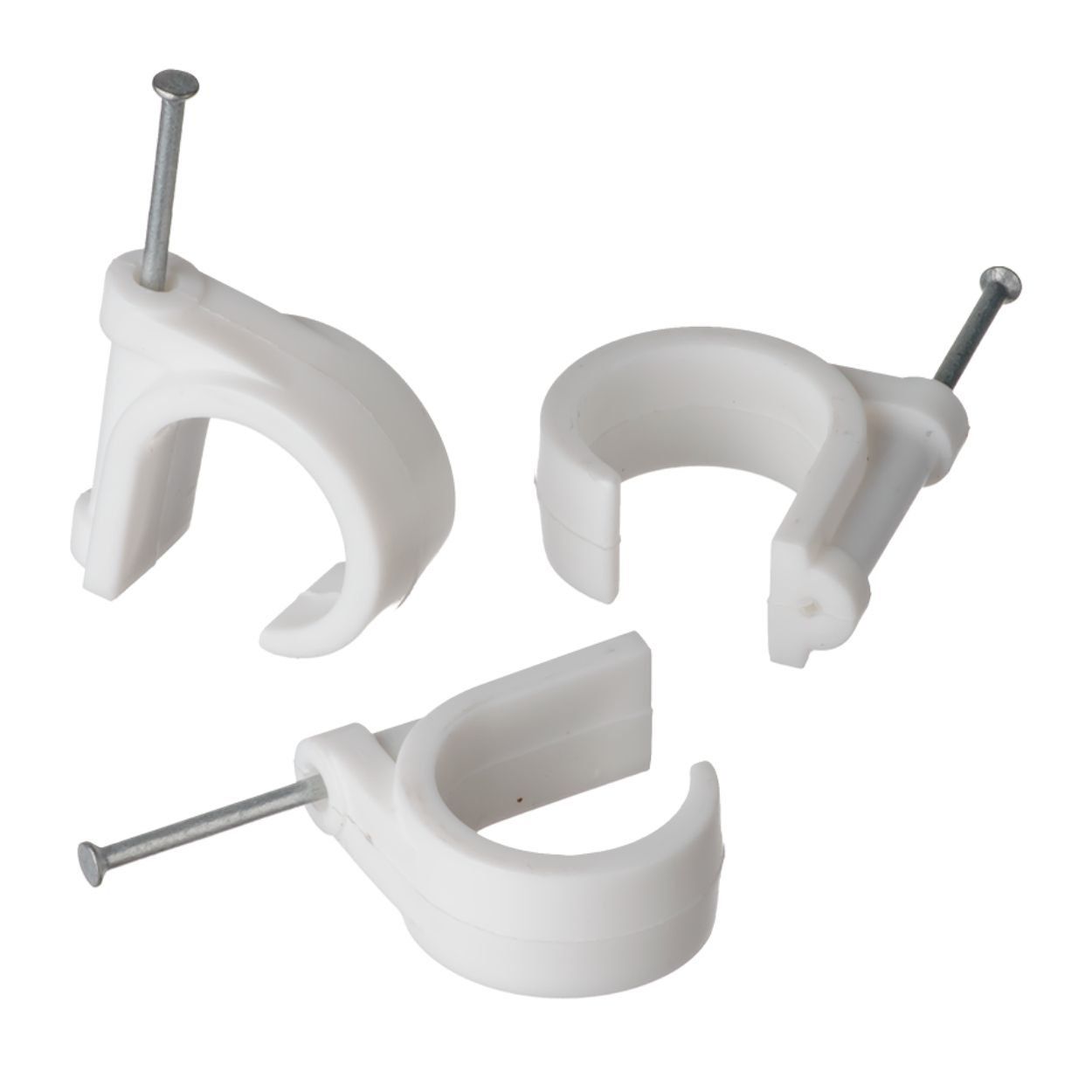 1"Nail Pipe Clips (3 Pack)