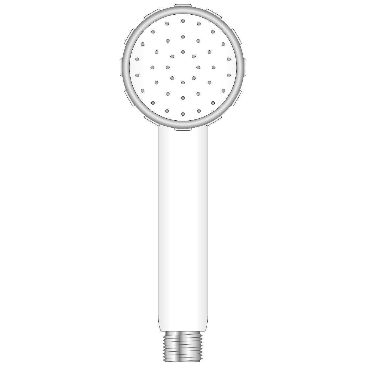 Shower Head White