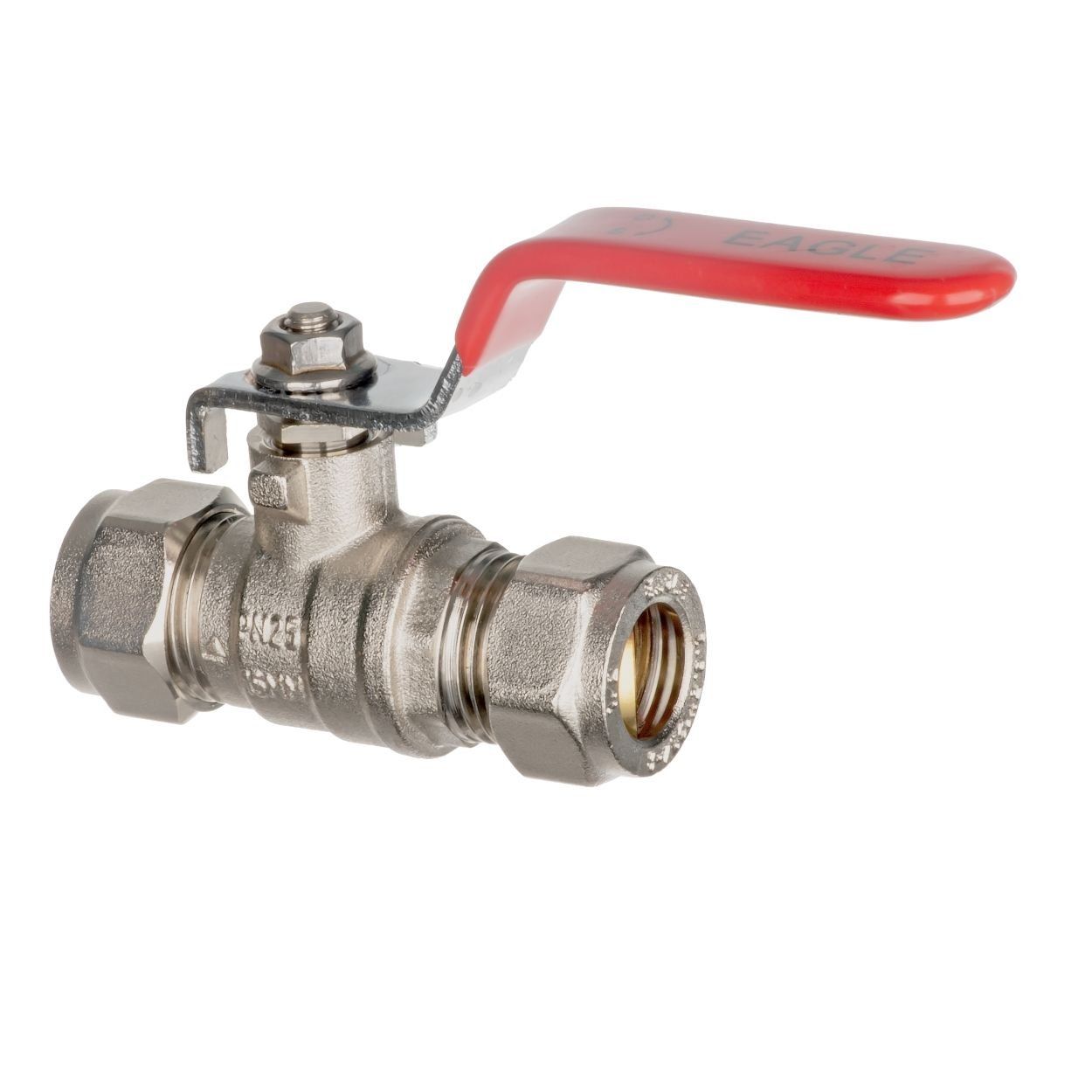 Plumbing Valves - 1/2" C x C Lever Action Ballvalve