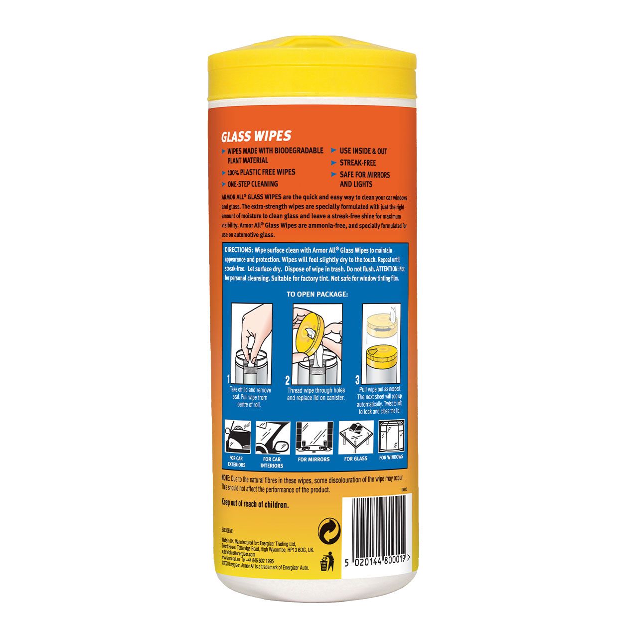 Armor All Glass Wipes