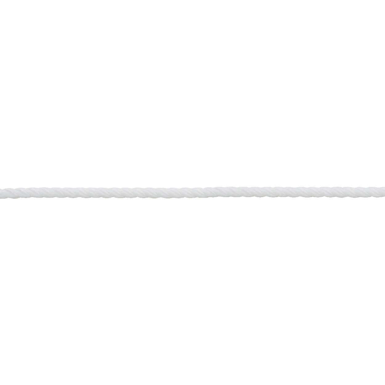 Pp Rope, Twisted, White, 6Mm