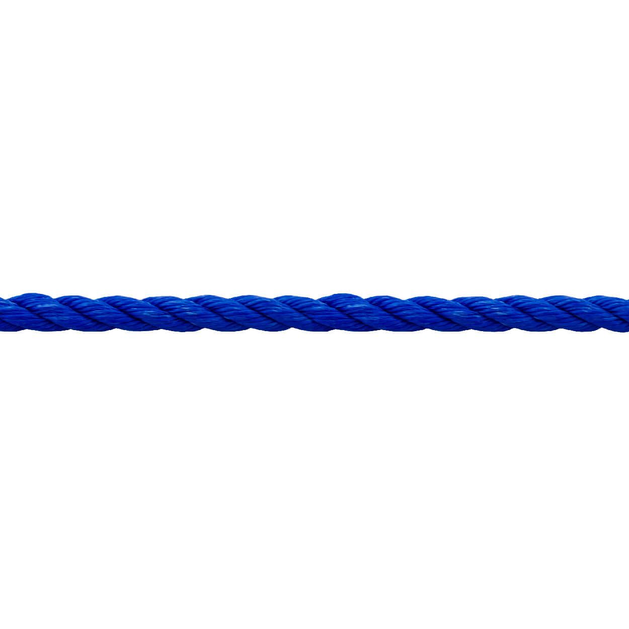 Pp Rope, Twisted, Blue, 10Mm