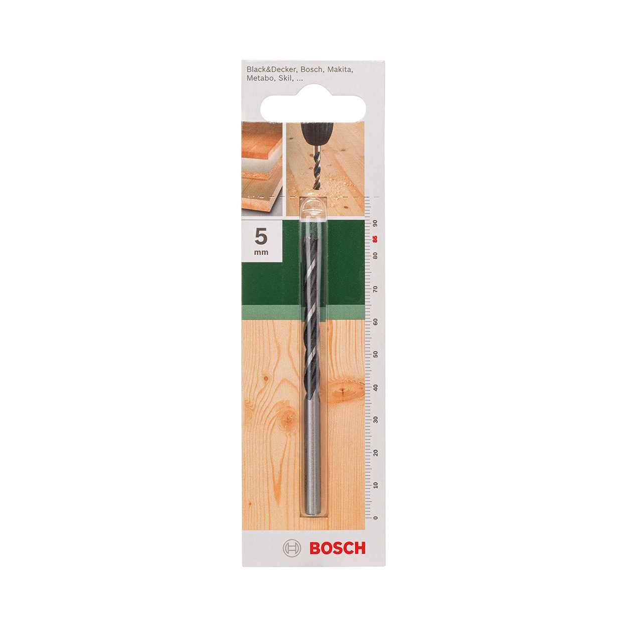 Bosch 85mm Brad Point Drill Bits with Diameter 5mm