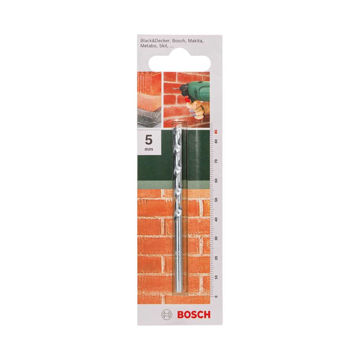Bosch Masonry Drill Bit with Diameter 5mm