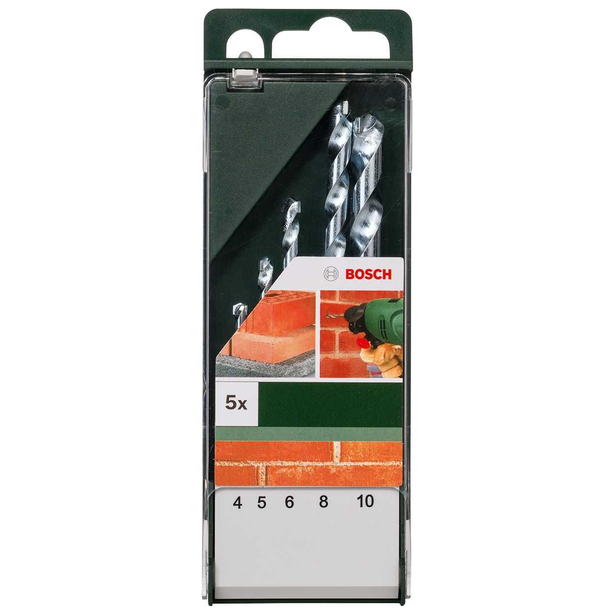 Bosch Masonry Drill Bit Set - 5 Pieces