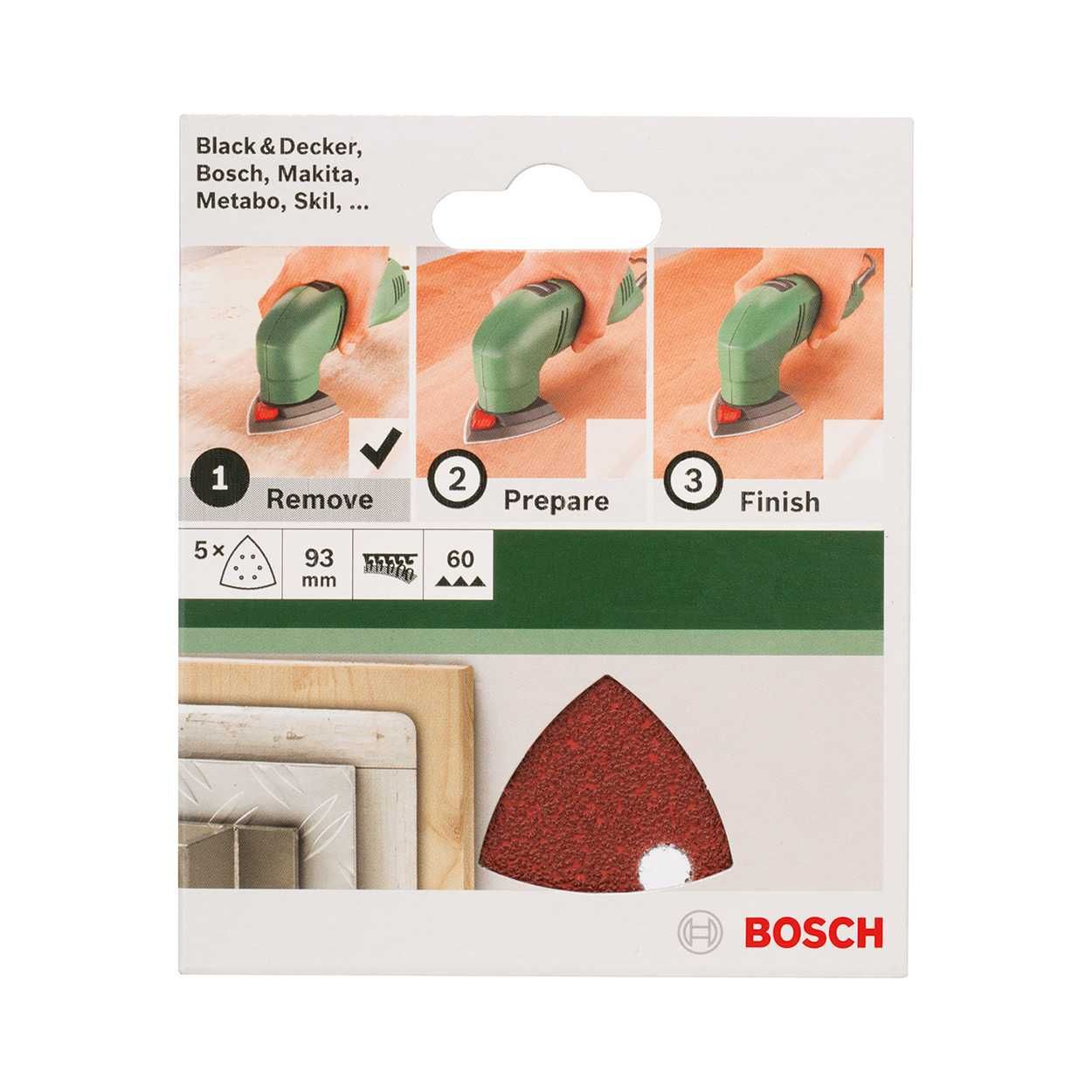 Bosch Sanding Sheet Set for Delta Sander - 5 Piece